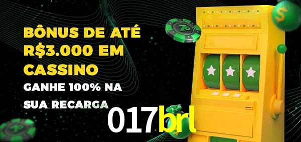 017brl melhor bônus de depósito
