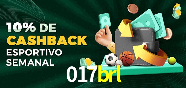 10% de bônus de cashback na 017brl